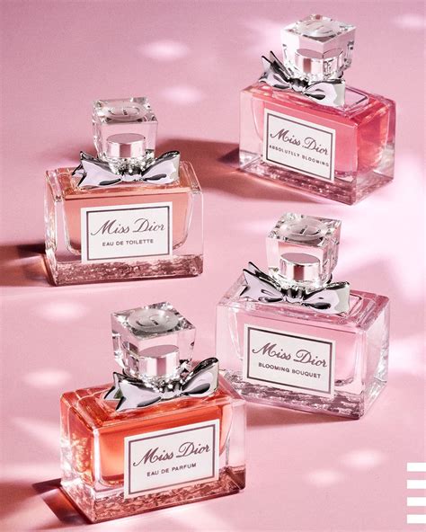 miss dior perfume collection